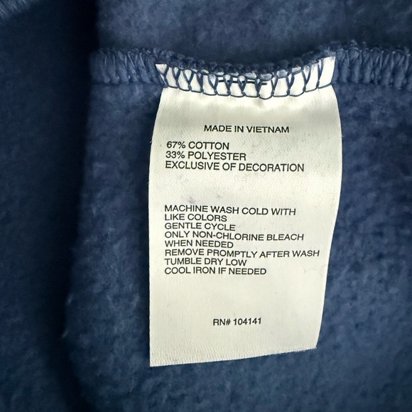 DSG Classic Fleece 1/2 Zip Pullover Sweatshirt Top NWT Size XL - Picture 7 of 7